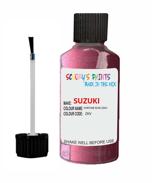 suzuki alto fortune rose code zkv touch up paint 2009 2013 Scratch Stone Chip Repair 