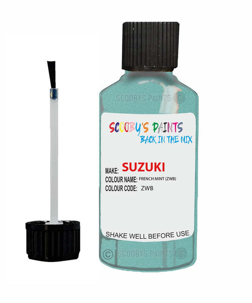 suzuki lapin french mint code zwb touch up paint 2015 2015 Scratch Stone Chip Repair 