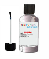 suzuki lapin lavender code zk1 touch up paint 2002 2007 Scratch Stone Chip Repair 