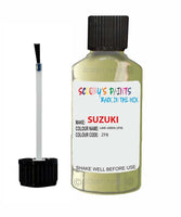 suzuki lapin lime green code zfb touch up paint 2006 2007 Scratch Stone Chip Repair 