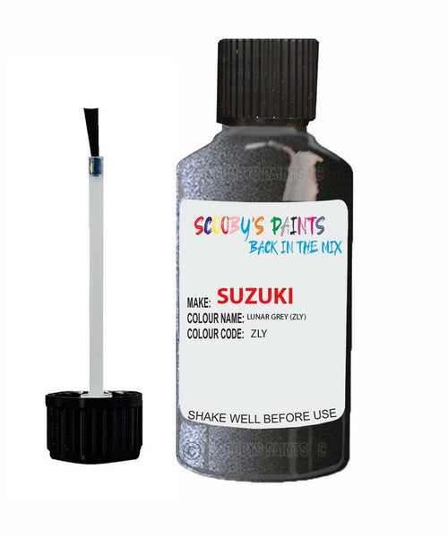 suzuki wagon r lunar grey code zly touch up paint 2008 2010 Scratch Stone Chip Repair 