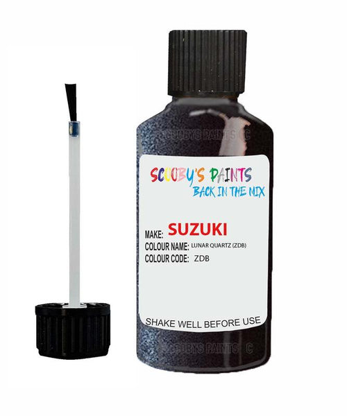 suzuki grand vitara lunar quartz code zdb touch up paint 2007 2008 Scratch Stone Chip Repair 