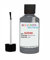 suzuki grand vitara medium grey code ofm touch up paint 1999 2004 Scratch Stone Chip Repair 