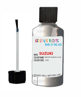 suzuki baleno mercury silver no 2 code z1r touch up paint 1997 2003 Scratch Stone Chip Repair 