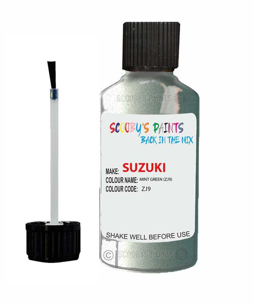 suzuki alto mint green code zj9 touch up paint 2002 2007 Scratch Stone Chip Repair 