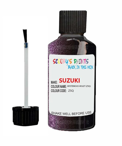 suzuki lapin mysterious violet code z5q touch up paint 2005 2016 Scratch Stone Chip Repair 