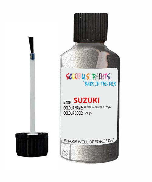 suzuki baleno premium silver 3 code zqs touch up paint 2016 2017 Scratch Stone Chip Repair 