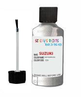 suzuki jimny silky silver code z2s touch up paint 1998 2017 Scratch Stone Chip Repair 