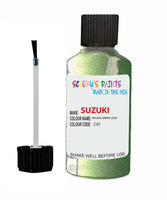suzuki sx4 splash green code zjd touch up paint 2008 2010 Scratch Stone Chip Repair 
