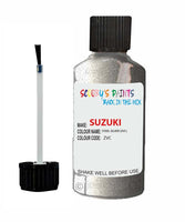 suzuki vitara steel silver code zvc touch up paint 2014 2017 Scratch Stone Chip Repair 
