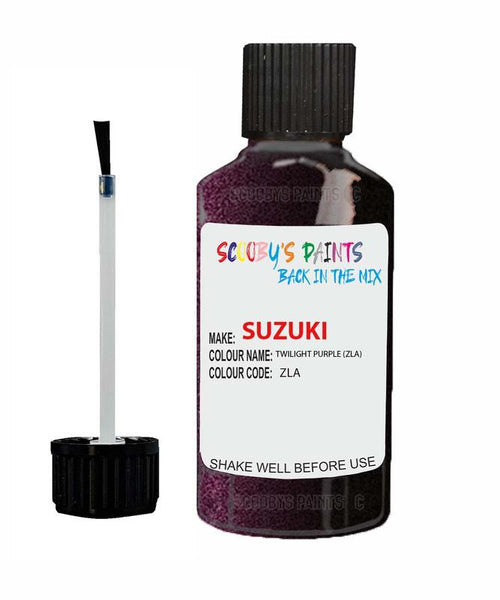 suzuki grand vitara twilight purple code zla touch up paint 2008 2010 Scratch Stone Chip Repair 