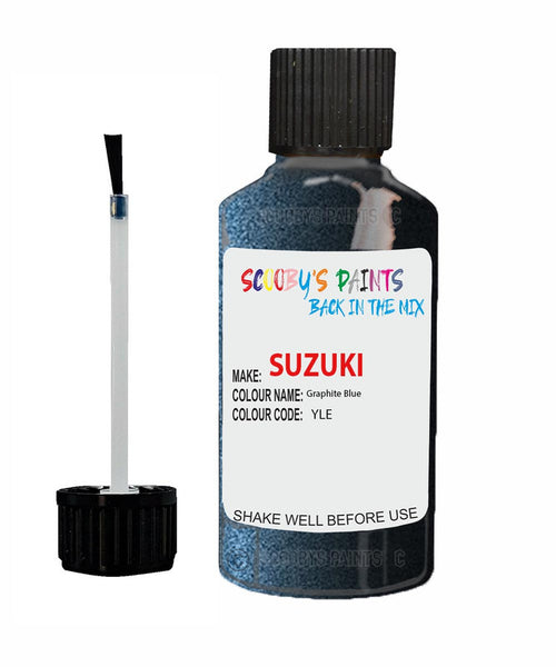 mazda 2 misty blue aerosol spray car paint clear lacquer 26v Scratch Stone Chip Repair 