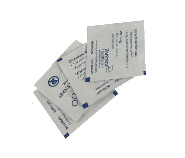 Alcohol Cleaning Pads Pre-clean dirt remover x 5