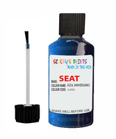 Paint For SEAT Cordoba AZUL EO Touch Up Paint Scratch Stone Chip Repair Colour Code LS5S