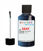 Paint For SEAT Alhambra AZUL NOCHE Touch Up Paint Scratch Stone Chip Repair Colour Code LH5X