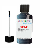 Paint For SEAT Toldeo AZUL TORZAL Touch Up Paint Scratch Stone Chip Repair Colour Code LS5P