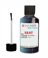Paint For SEAT Ibiza AZUL TORZAL Touch Up Paint Scratch Stone Chip Repair Colour Code LS5P