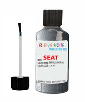 Paint For SEAT Alhambra BERYLLIUMGRAU Touch Up Paint Scratch Stone Chip Repair Colour Code LR7K