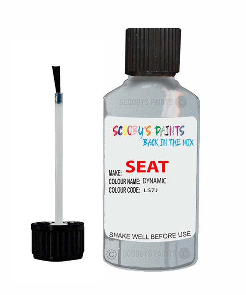 Paint For SEAT Leon DYNAMIC Touch Up Paint Scratch Stone Chip Repair Colour Code LS7J