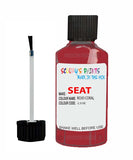 Paint For SEAT Ibiza ROJO CORAL Touch Up Paint Scratch Stone Chip Repair Colour Code LS3E