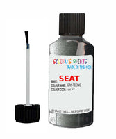 Paint For SEAT Cordoba GRIS TECNO Touch Up Paint Scratch Stone Chip Repair Colour Code LS7T