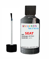 Paint For SEAT Altea Freetrack GRIS TRACK Touch Up Paint Scratch Stone Chip Repair Colour Code LW7Z