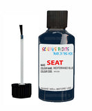 Paint For SEAT Ibiza MEDITERRANEO BLUE Touch Up Paint Scratch Stone Chip Repair Colour Code 9550