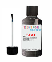 Paint For SEAT Altea NEGRO TINTA Touch Up Paint Scratch Stone Chip Repair Colour Code LS9N