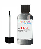 Paint For SEAT Altea PIRINEOS GREY Touch Up Paint Scratch Stone Chip Repair Colour Code LX7R