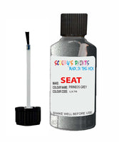 Paint For SEAT Ibiza ST PIRINEOS GREY Touch Up Paint Scratch Stone Chip Repair Colour Code LX7R