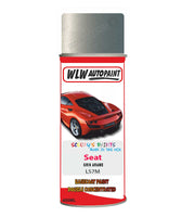 Aerosol Spray Paint For Seat Altea Gris Arame Silver Code Ls7M