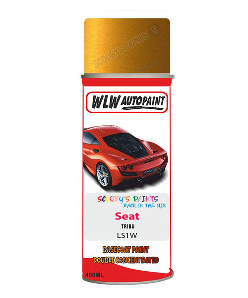 Aerosol Spray Paint For Seat Leon Cupra Tribu Gold Code Ls1W