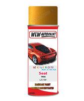 Aerosol Spray Paint For Seat Leon Tribu Gold Code Ls1W