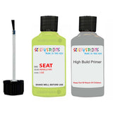 ANTI RUST PRIMER UNDERCOAT SEAT Ibiza AMARILLO KIWI Touch Up Paint Scratch Stone Chip Repair Colour Code LS6E