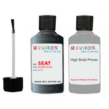 ANTI RUST PRIMER UNDERCOAT SEAT Ibiza ANTHRACITE GREY Touch Up Paint Scratch Stone Chip Repair Colour Code LC7V