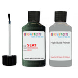 ANTI RUST PRIMER UNDERCOAT SEAT Toldeo VERDE ESMERALDA Touch Up Paint Scratch Stone Chip Repair Colour Code LW6W