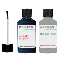 ANTI RUST PRIMER UNDERCOAT SEAT Ibiza FIRMAMENTBLAU Touch Up Paint Scratch Stone Chip Repair Colour Code 172
