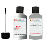 ANTI RUST PRIMER UNDERCOAT SEAT Toldeo GRIS LUNA Touch Up Paint Scratch Stone Chip Repair Colour Code LS7Y