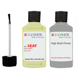ANTI RUST PRIMER UNDERCOAT SEAT Ibiza LIMETTE Touch Up Paint Scratch Stone Chip Repair Colour Code LL6J