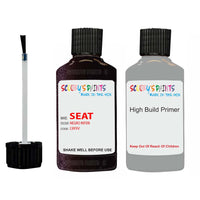 ANTI RUST PRIMER UNDERCOAT SEAT Leon NEGRO INFERI Touch Up Paint Scratch Stone Chip Repair Colour Code LW9V