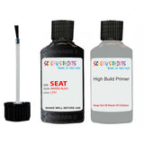 ANTI RUST PRIMER UNDERCOAT SEAT Altea Freetrack UNIVERSO BLACK Touch Up Paint Scratch Stone Chip Repair Colour Code LZ9Y