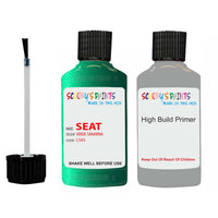 ANTI RUST PRIMER UNDERCOAT SEAT Ibiza VERDE SANABRIA Touch Up Paint Scratch Stone Chip Repair Colour Code LS6S