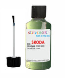 SKODA OCTAVIA COSMIC GREEN Touch Up Scratch Repair Paint Code LA6P