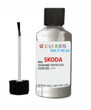 SKODA SUPERB DIAMOND SILVER Touch Up Scratch Repair Paint Code LF7T