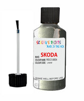 SKODA FABIA FRESCO GREEN Touch Up Scratch Repair Paint Code LA6W