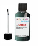 SKODA FABIA HIGHLAND GREEN Touch Up Scratch Repair Paint Code LF6K