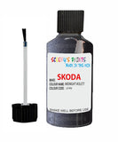 SKODA SUPERB MIDNIGHT VIOLETT Touch Up Scratch Repair Paint Code LF4V