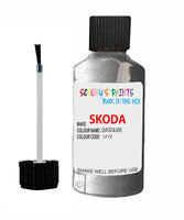 SKODA OCTAVIA QUICKSILVER Touch Up Scratch Repair Paint Code LF7Z