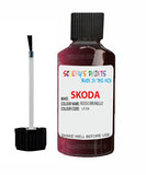 SKODA SUPERB ROSSO BRUNELLO Touch Up Scratch Repair Paint Code LF3X