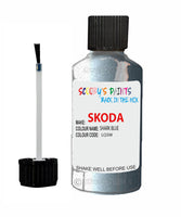 SKODA ROOMSTER SHARK BLUE Touch Up Scratch Repair Paint Code LQ5W